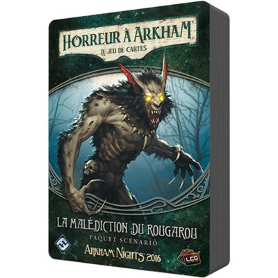 HORREUR À ARKHAM JCE: LA MALÉDICTION DU ROUGAROU - PAQUET SCÉNARIO (FR)