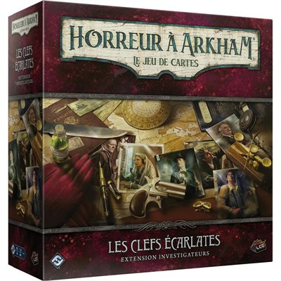 HORREUR À ARKHAM JCE: LES CLEFS ÉCARLATES - EXTENSION INVESTIGATEUR (FR)