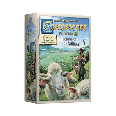 CARCASSONNE: EXT #9 - MOUTONS & COLLINES