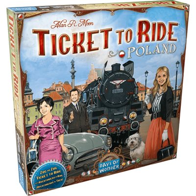 TICKET TO RIDE: MAP #6.5 - POLAND (ML)