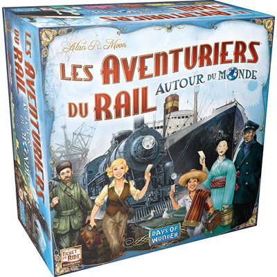 LES AVENTURIERS DU RAIL - AUTOUR DU MONDE