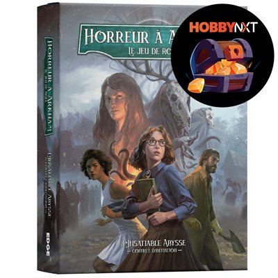 ARKHAM HORROR RPG - STARTER SET - HUNGERING ABYSS (FR) ^ 18 OCT