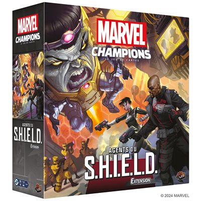 MARVEL CHAMPIONS JCE: AGENTS DU S.H.I.E.L.D - PAQUET EXTENSION (FR) ^ 14 MARS