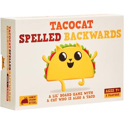 TACOCAT SPELLED BACKWARDS (EN)